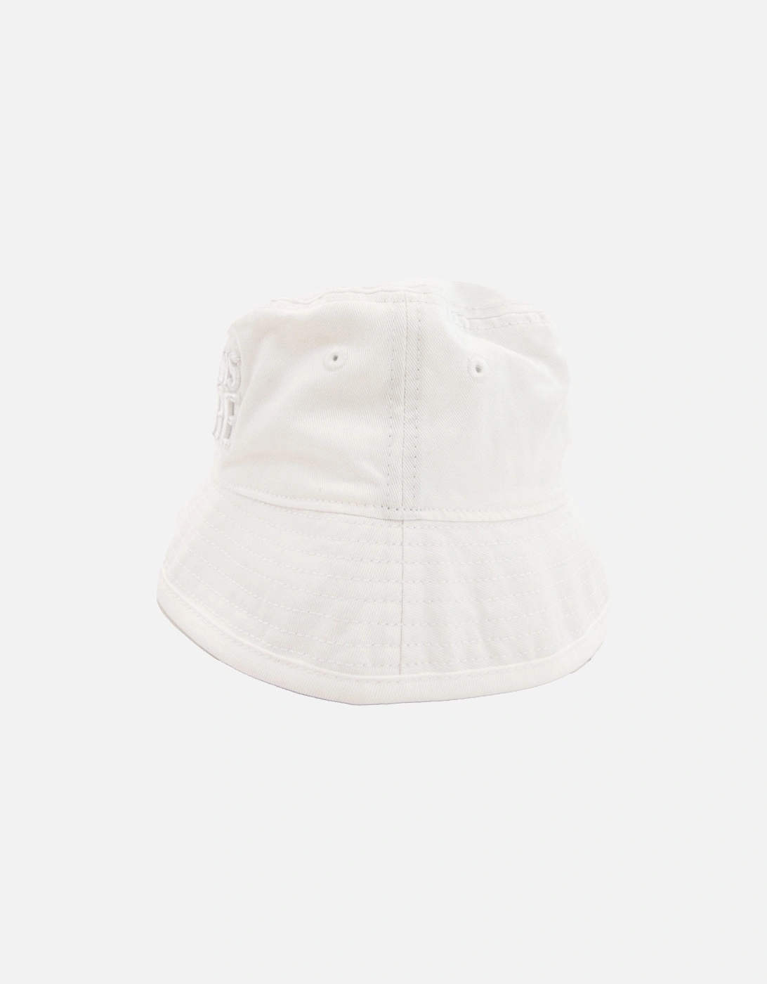 Jeans Couture Logo Embroidered Fisherman Hat White 003