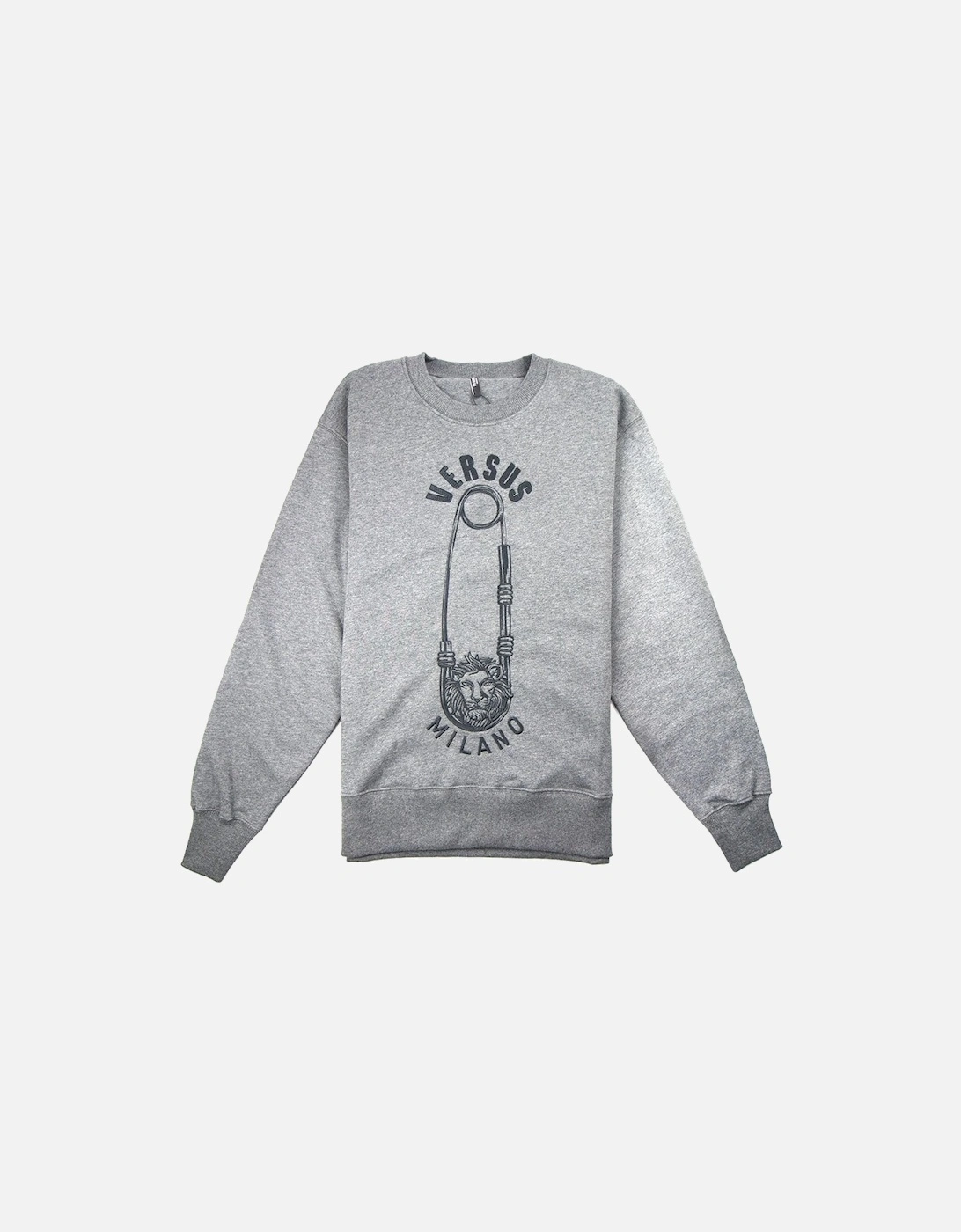 Versace Versus Safety Pin Sweatshirt Grey, 3 of 2