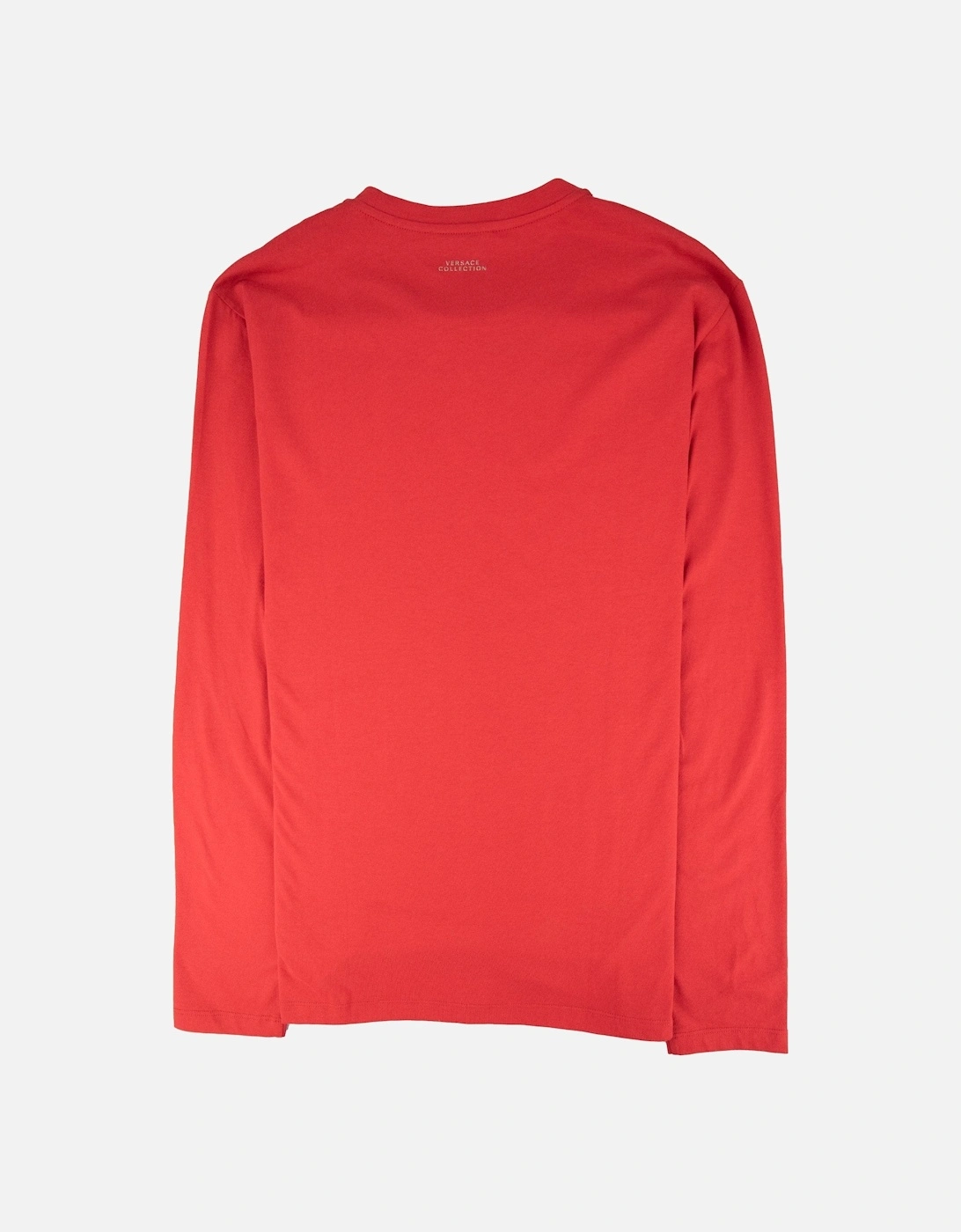 Faded Metallic Medusa Top Red
