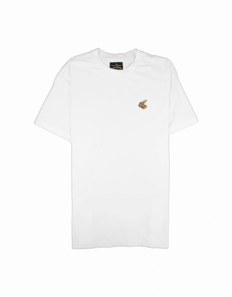 Anglomania Embroidered Boxy T-shirt White