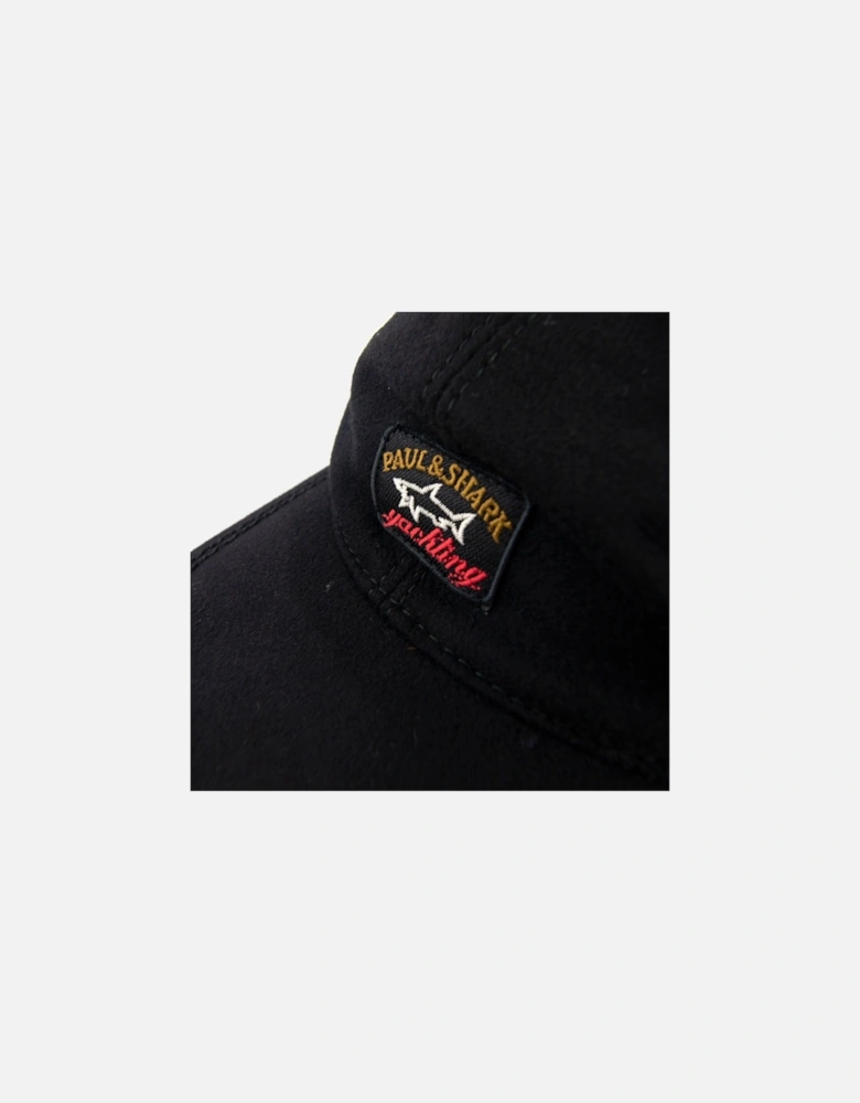 Paul And Shark Patch Logo Cotton Cap Black