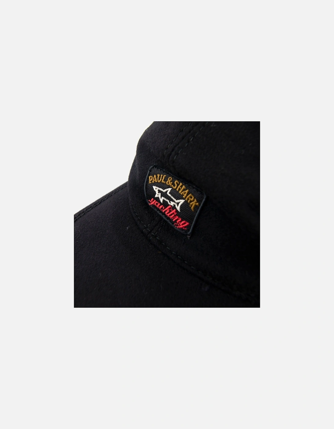 Paul And Shark Patch Logo Cotton Cap Black