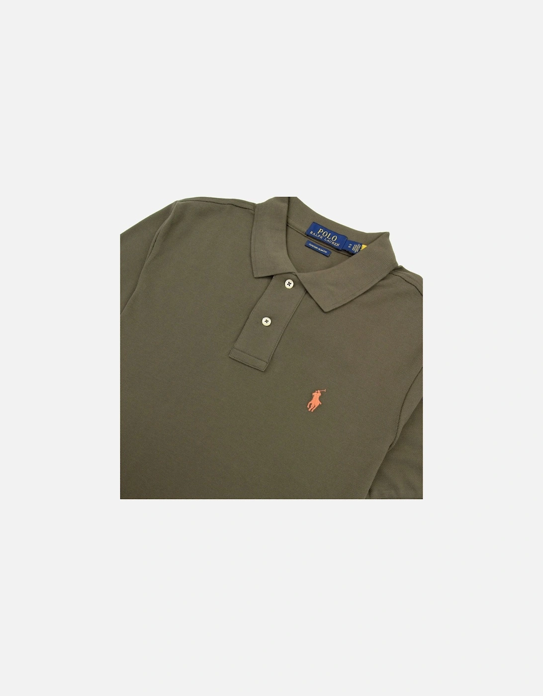 Custom Slim Fit Polo Green