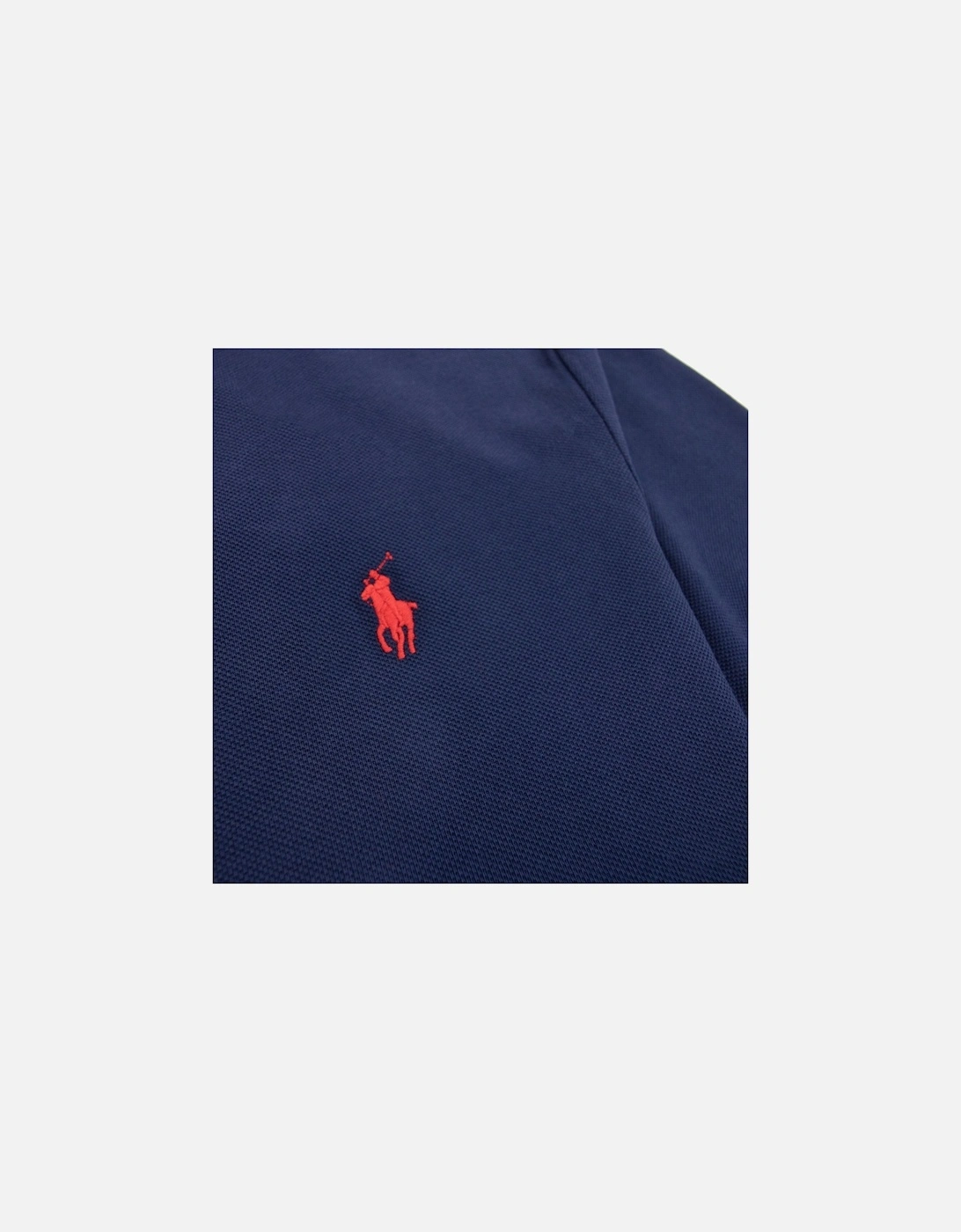 Custom Slim Fit Polo Navy
