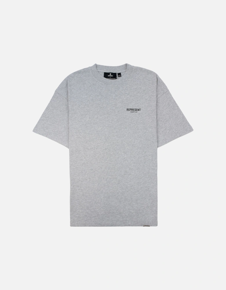 Owners Club T-shirt Ash Grey/black