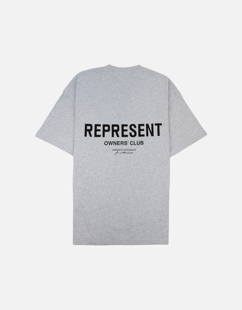 Owners Club T-shirt Ash Grey/black