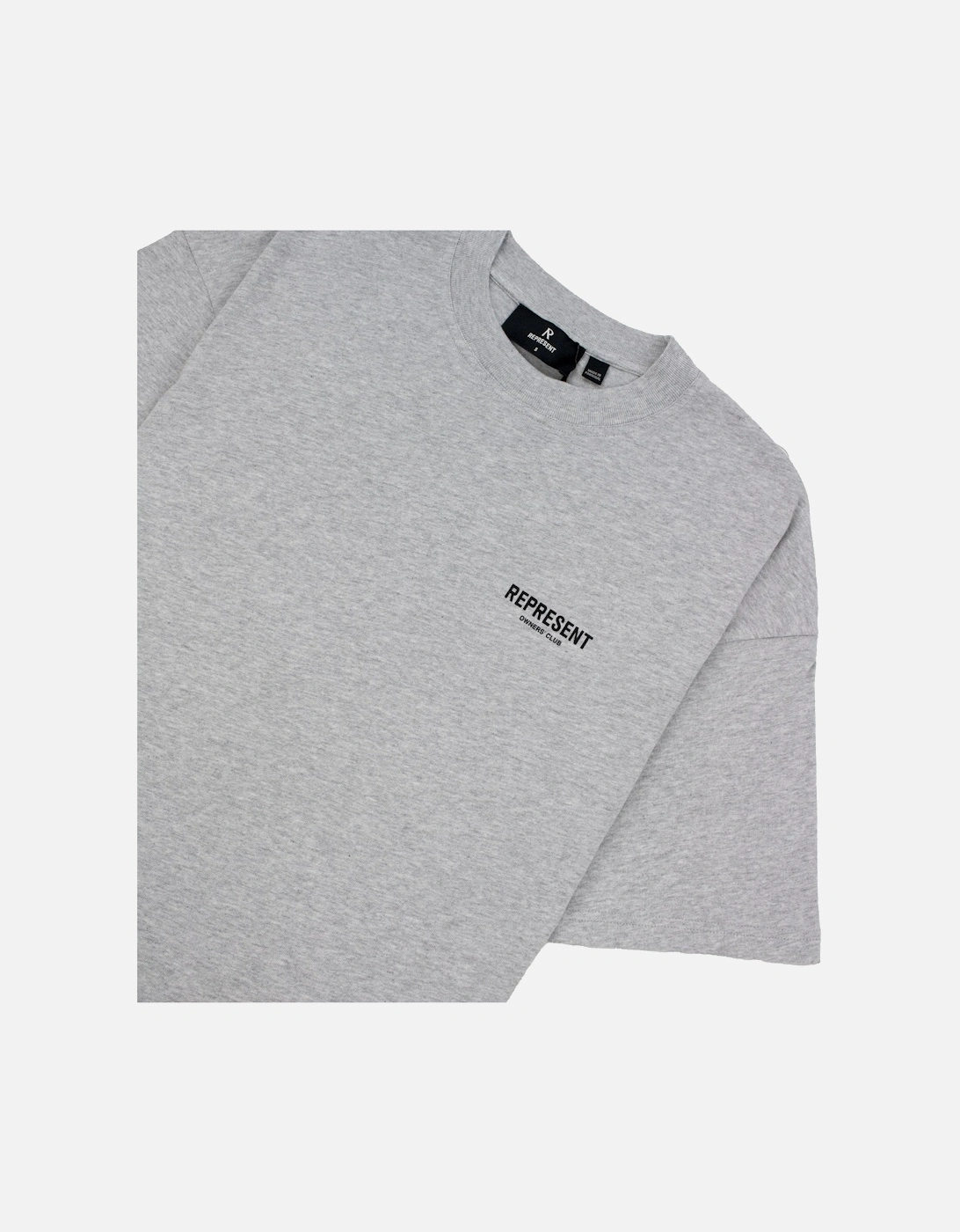 Owners Club T-shirt Ash Grey/black