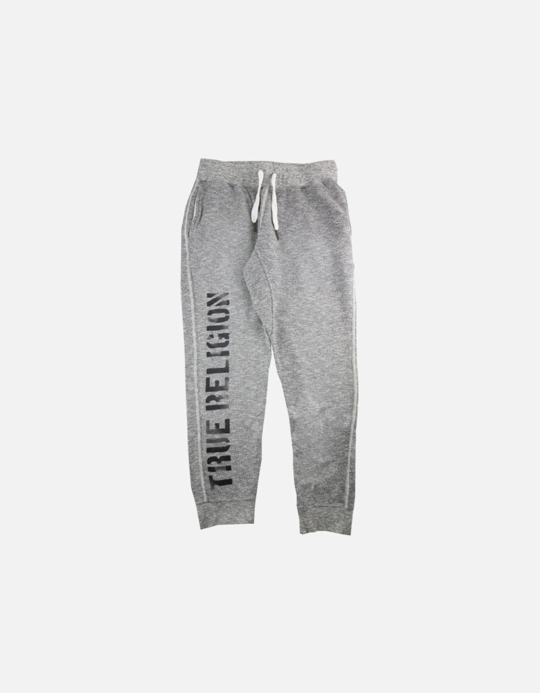 Logo Print Relax Fit Pants Hard Mouline