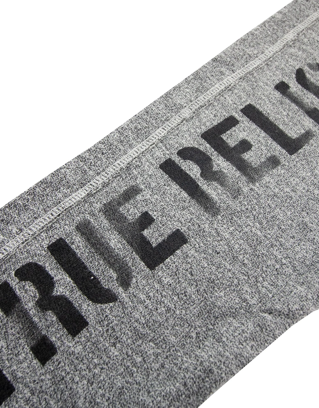 Logo Print Relax Fit Pants Hard Mouline