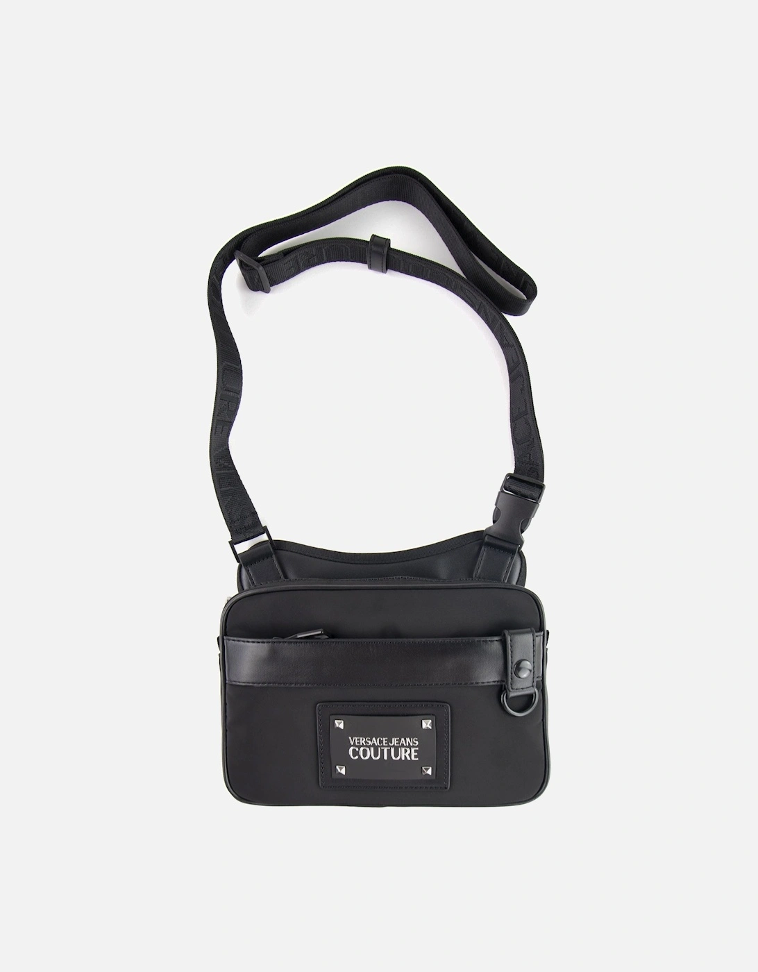 Jeans Couture Motif Logo Crossbody Bag Black, 4 of 3