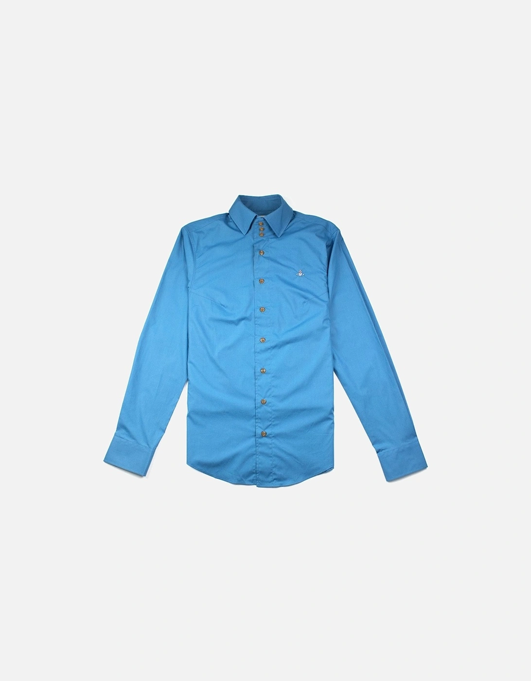 3 Button Shirt Turquoise, 3 of 2