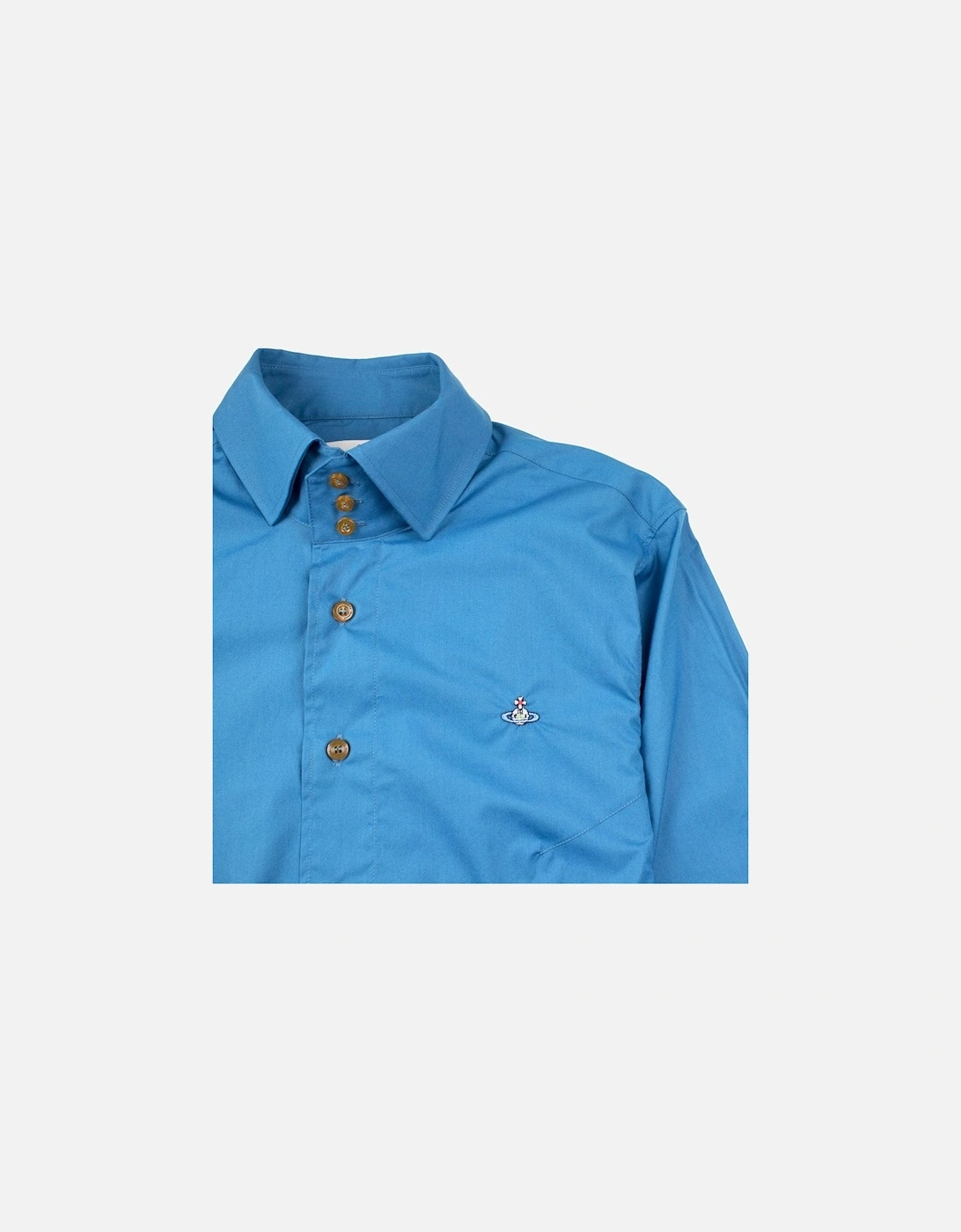 3 Button Shirt Turquoise