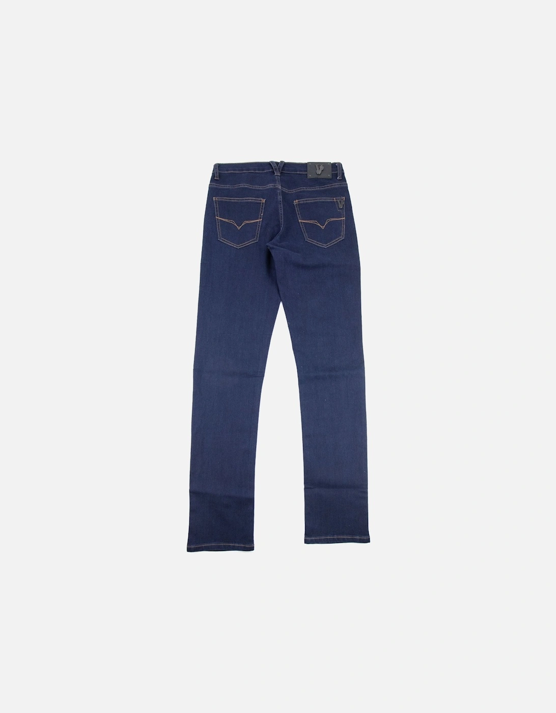 Jeans Slim Fit Stretch Denim Jeans Dark Denim