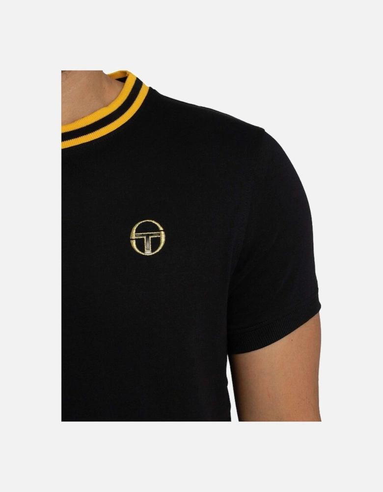 Rainer T-Shirt - Black/Gold