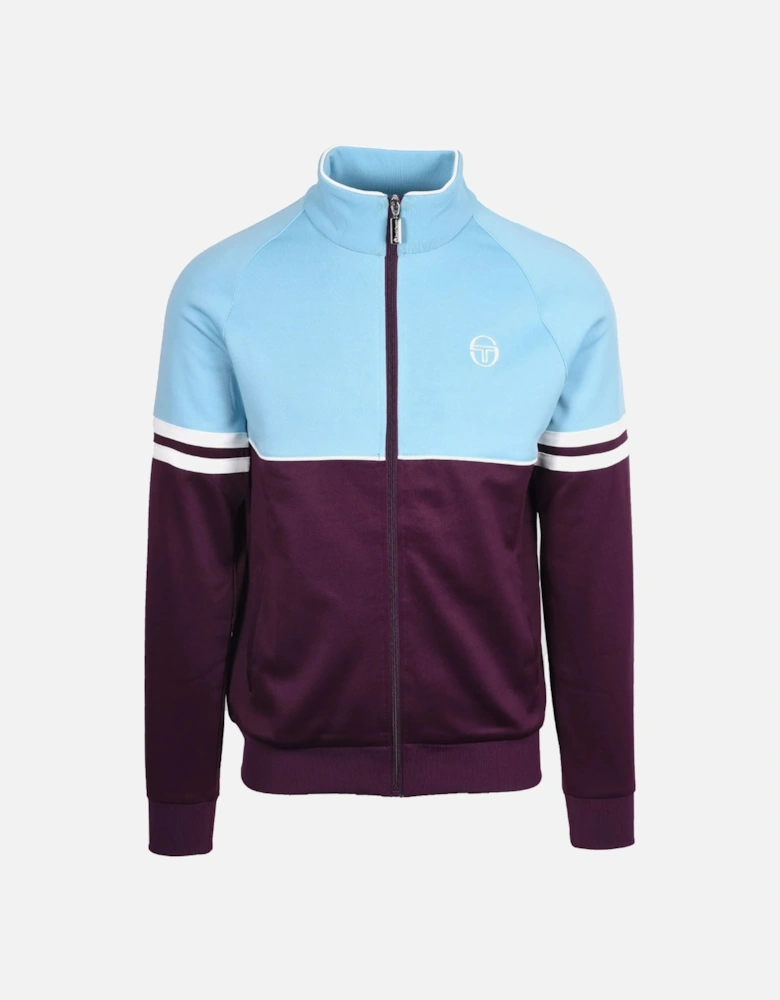 Orion TJ Track Jacket - Milky Blue/Winter Bloom/Gardenia