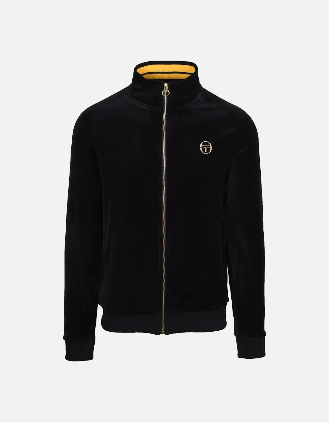 Court Velour Track Top - Black, 4 of 3