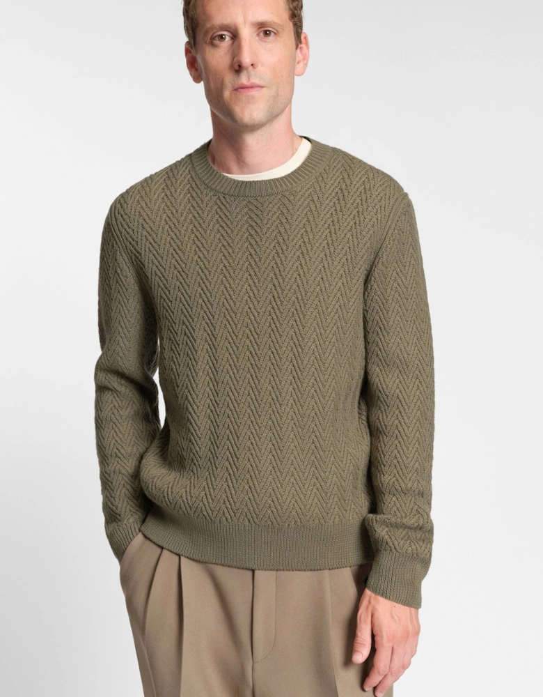 H Hitalo Sweater Brown