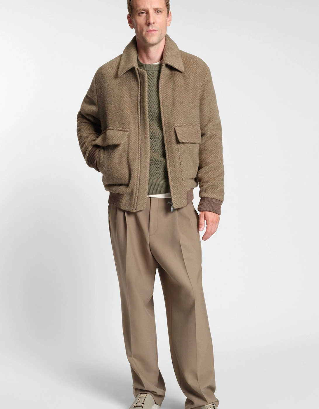 H Hitalo Sweater Brown