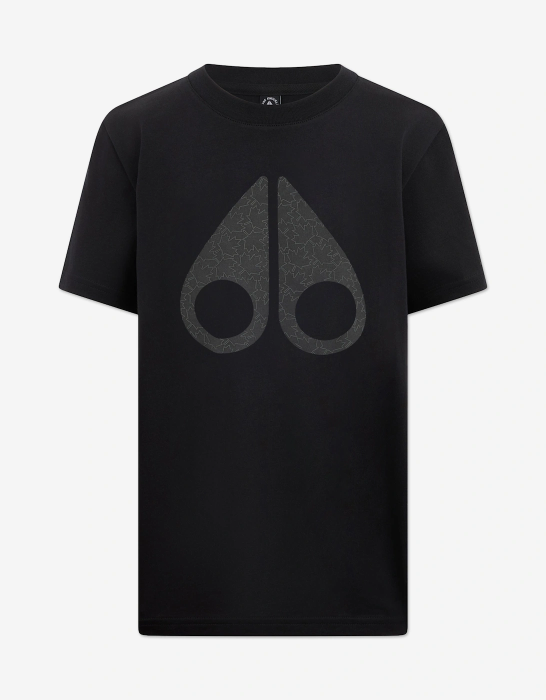 Kids Chamblee Leaf T-Shirt in Black, 5 of 4