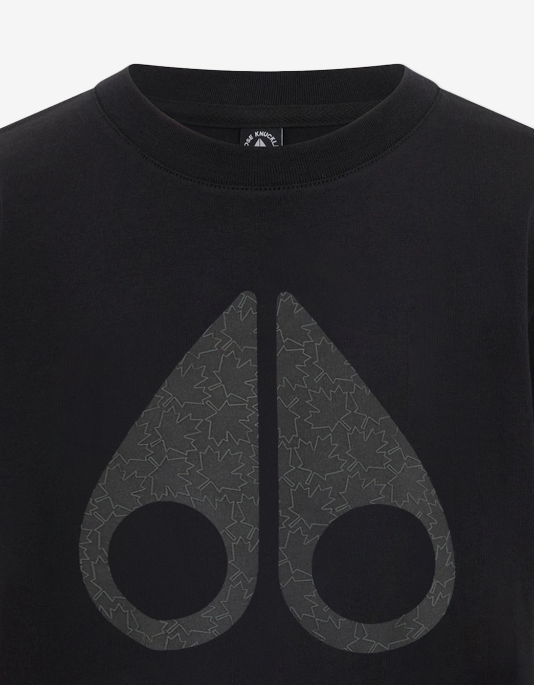 Kids Chamblee Leaf T-Shirt in Black