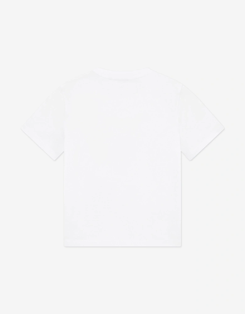 EA7 Emporio Armani Boys Train Core ID T-Shirt in White