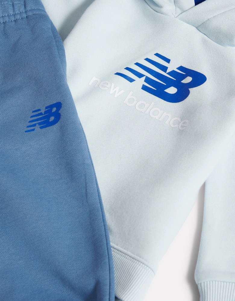 Boys Logo Tracksuit in Blue