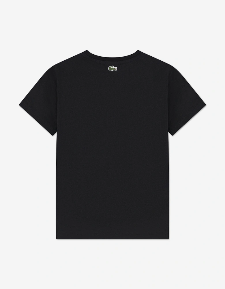 Boys Logo T-Shirt in Black