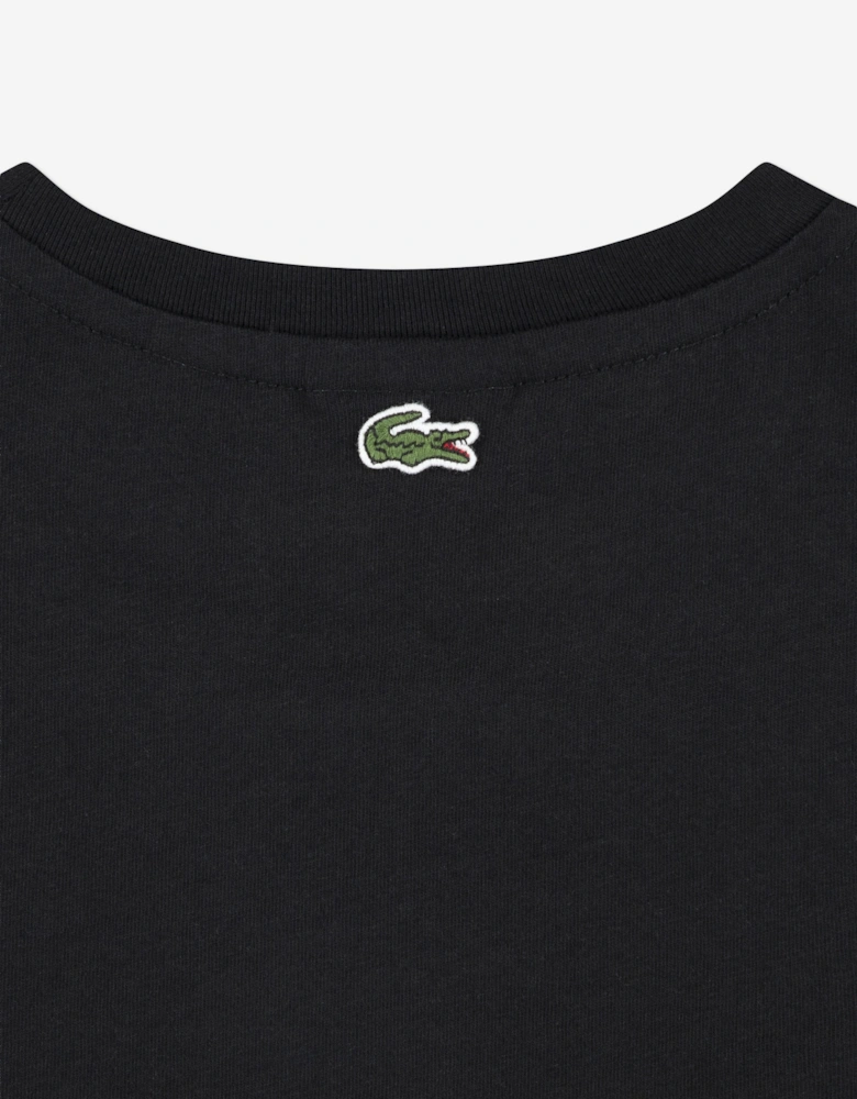 Boys Logo T-Shirt in Black