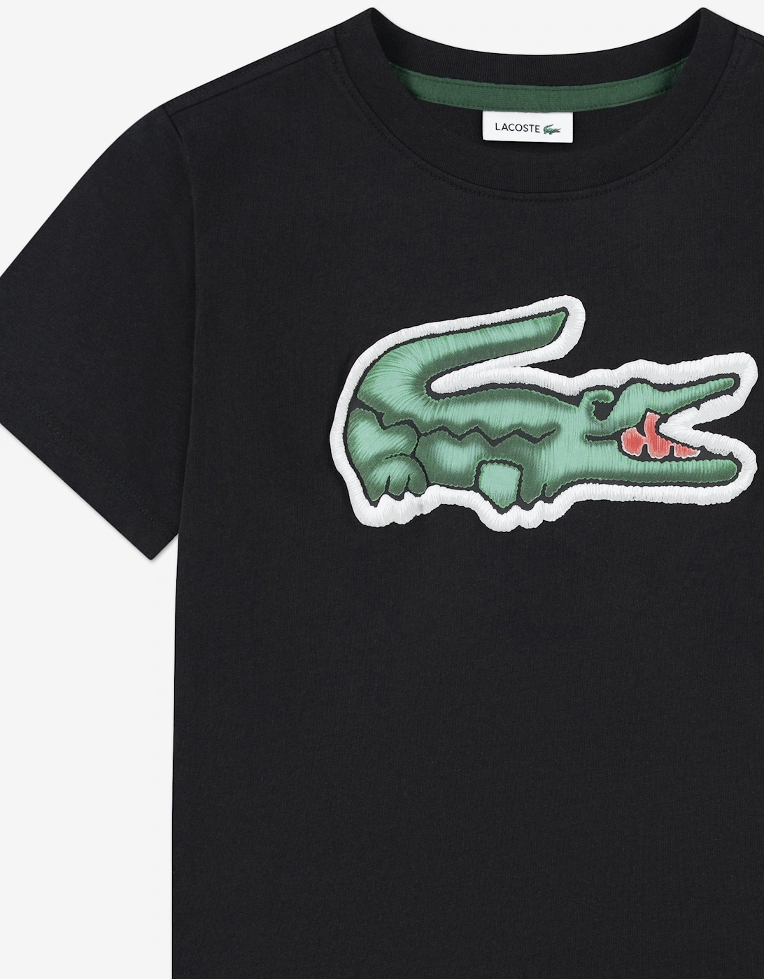 Boys Logo T-Shirt in Black