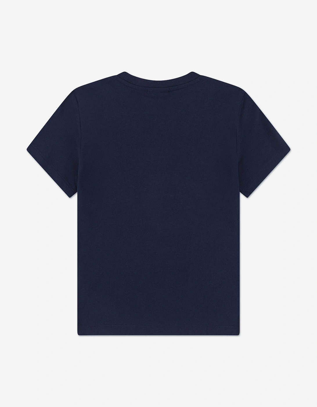 Boys Colourblock T-Shirt in Navy