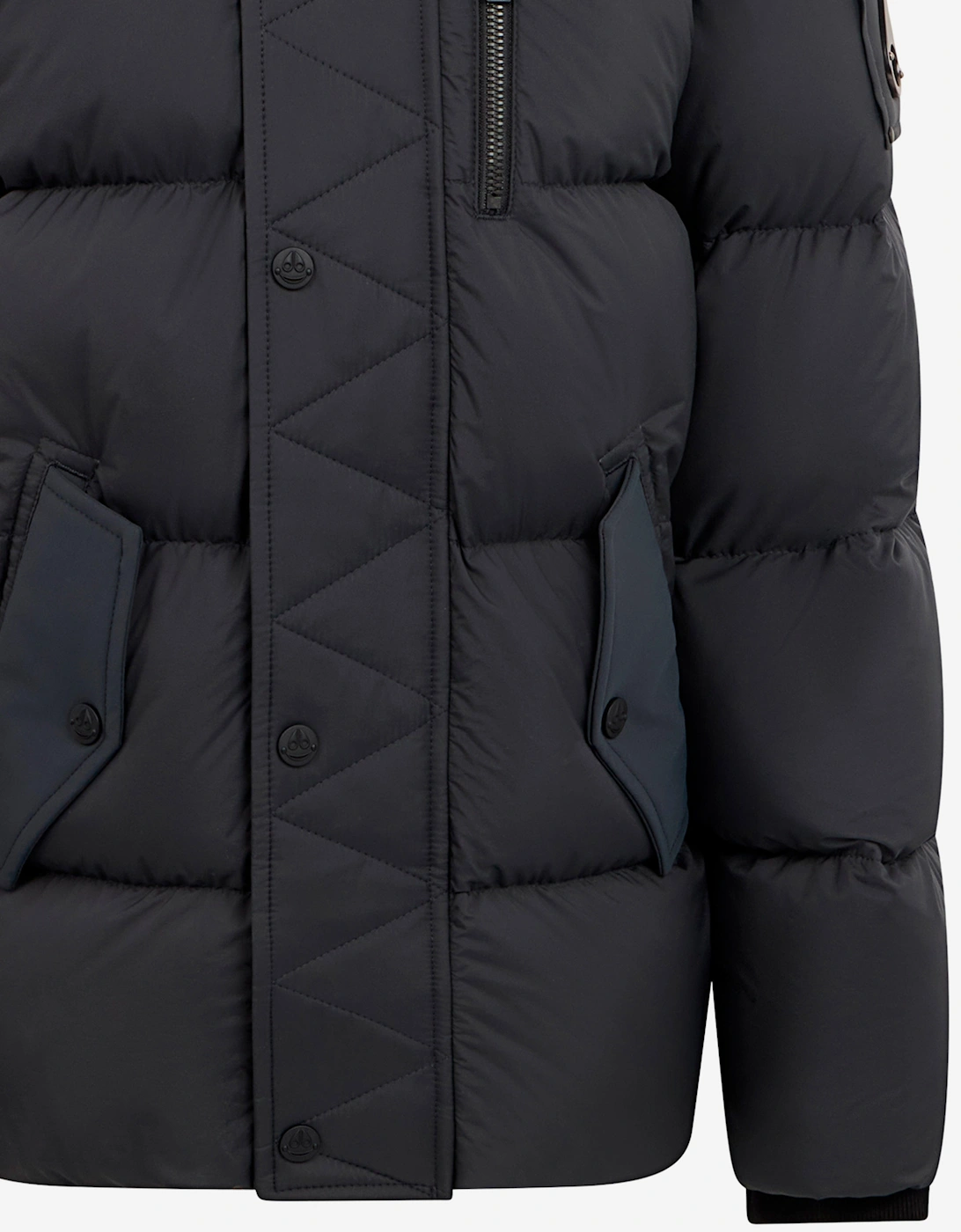 Kids Everest 3Q Down Puffer Jacket in Grey