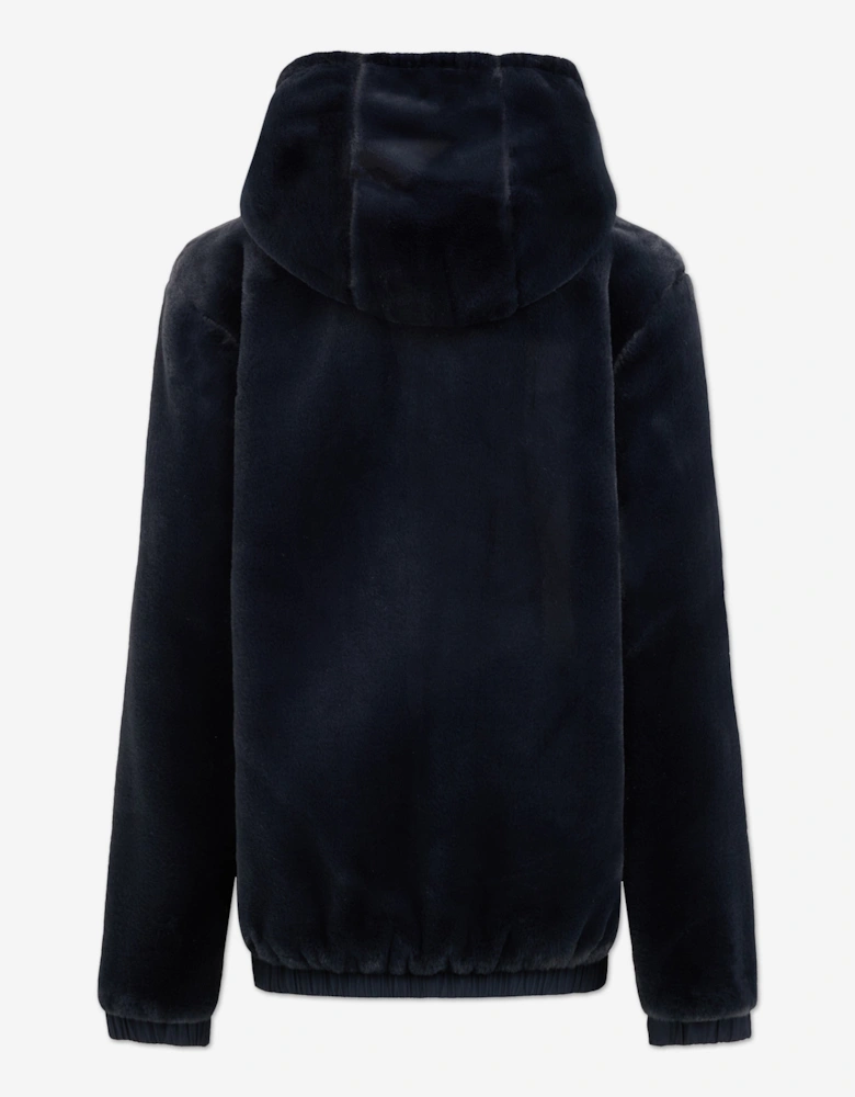Kids Simcoe Reversible Bunny Jacket in Navy