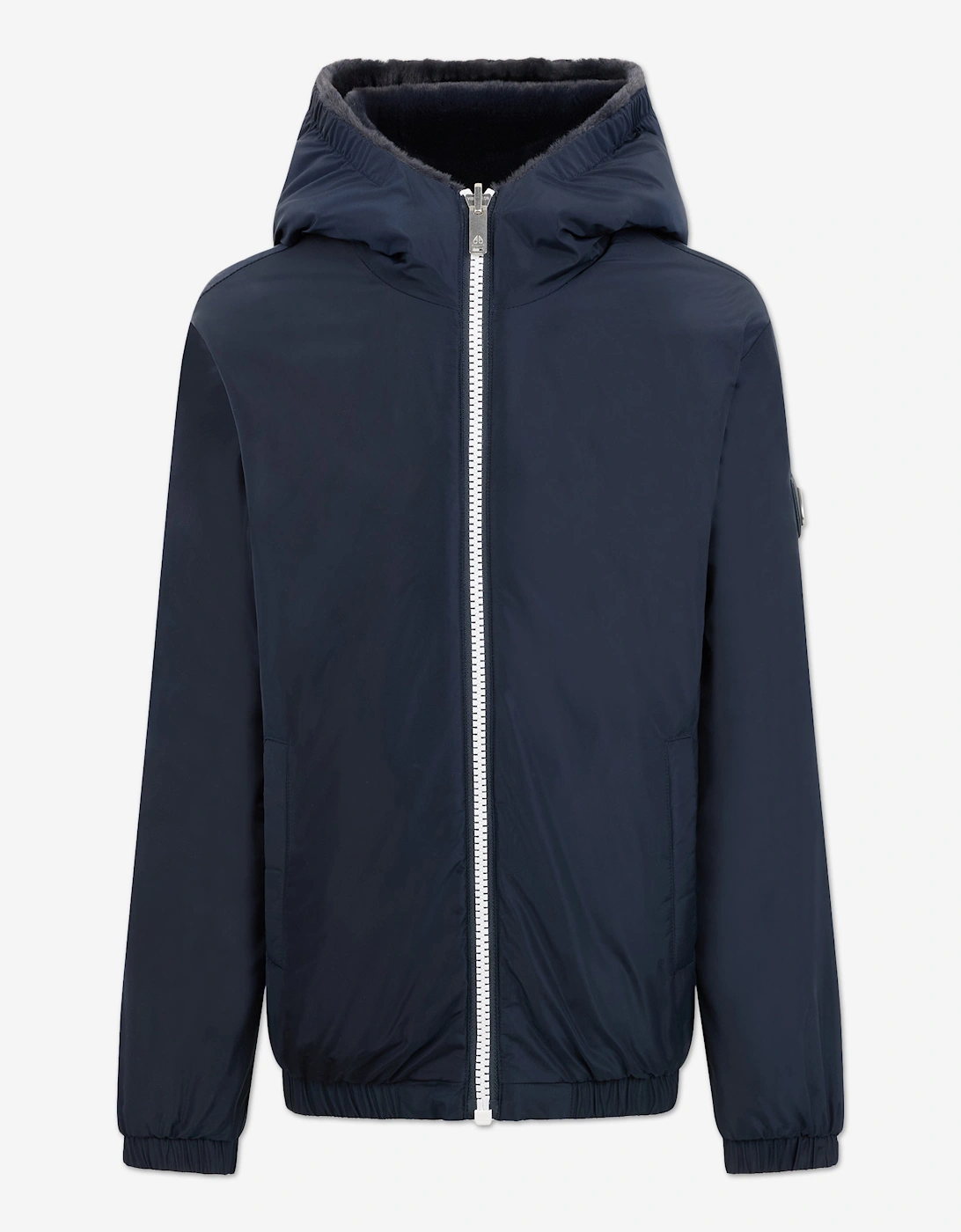 Kids Simcoe Reversible Bunny Jacket in Navy