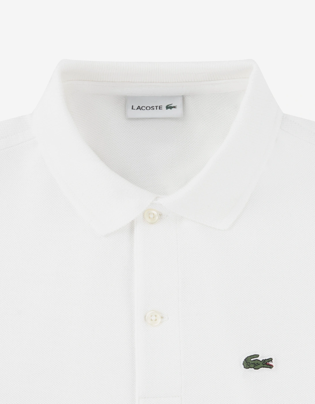Boys Petit Pique Polo Shirt in White