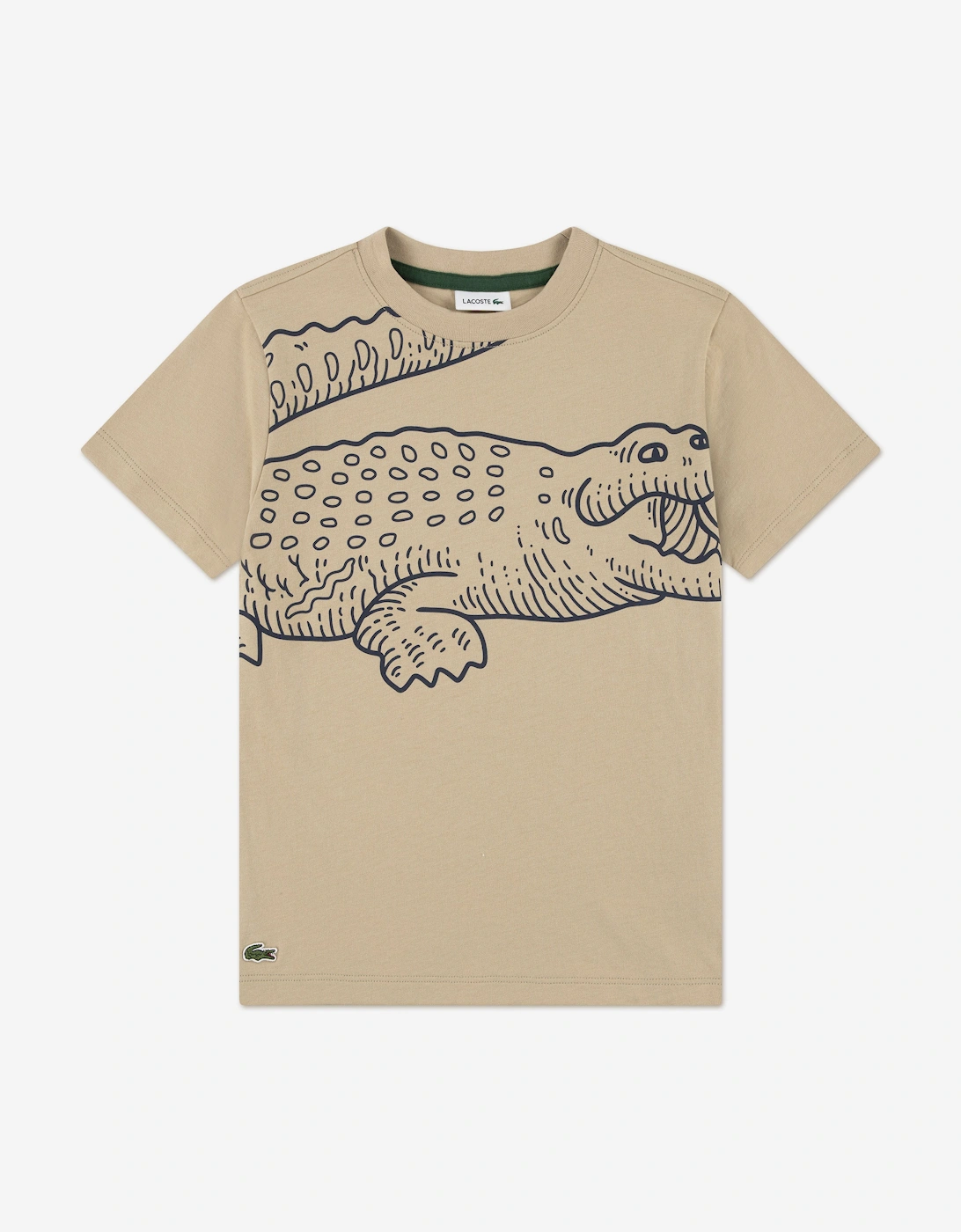 Boys Vision Logo T-Shirt in Beige, 5 of 4