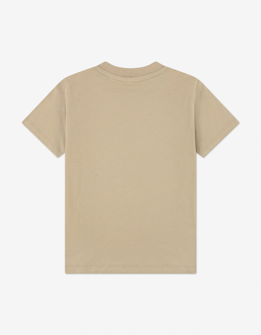 Boys Vision Logo T-Shirt in Beige