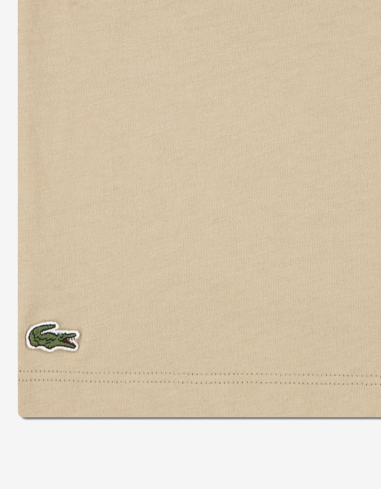 Boys Vision Logo T-Shirt in Beige