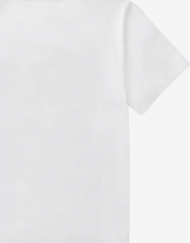 Boys Logo T-Shirt in White