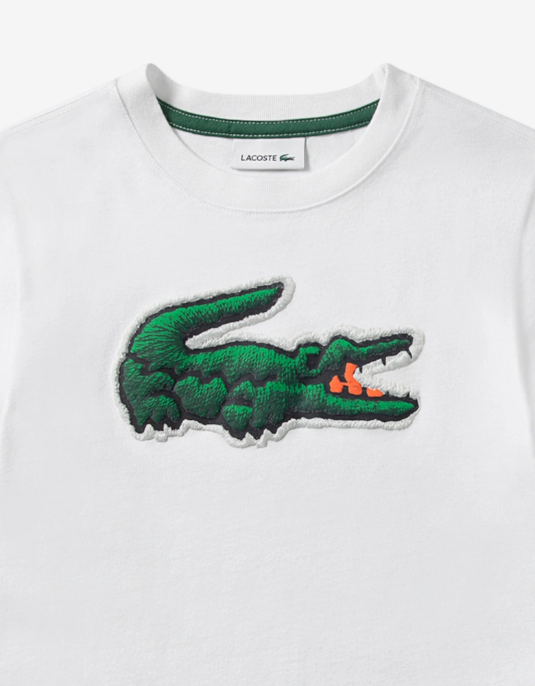Boys Logo T-Shirt in White