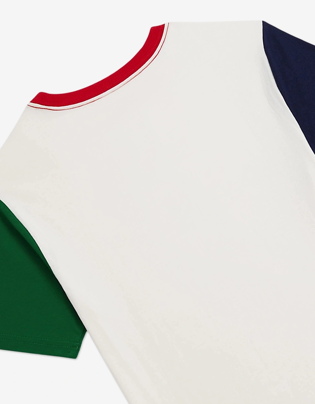 Boys Polo T-Shirt in Ivory