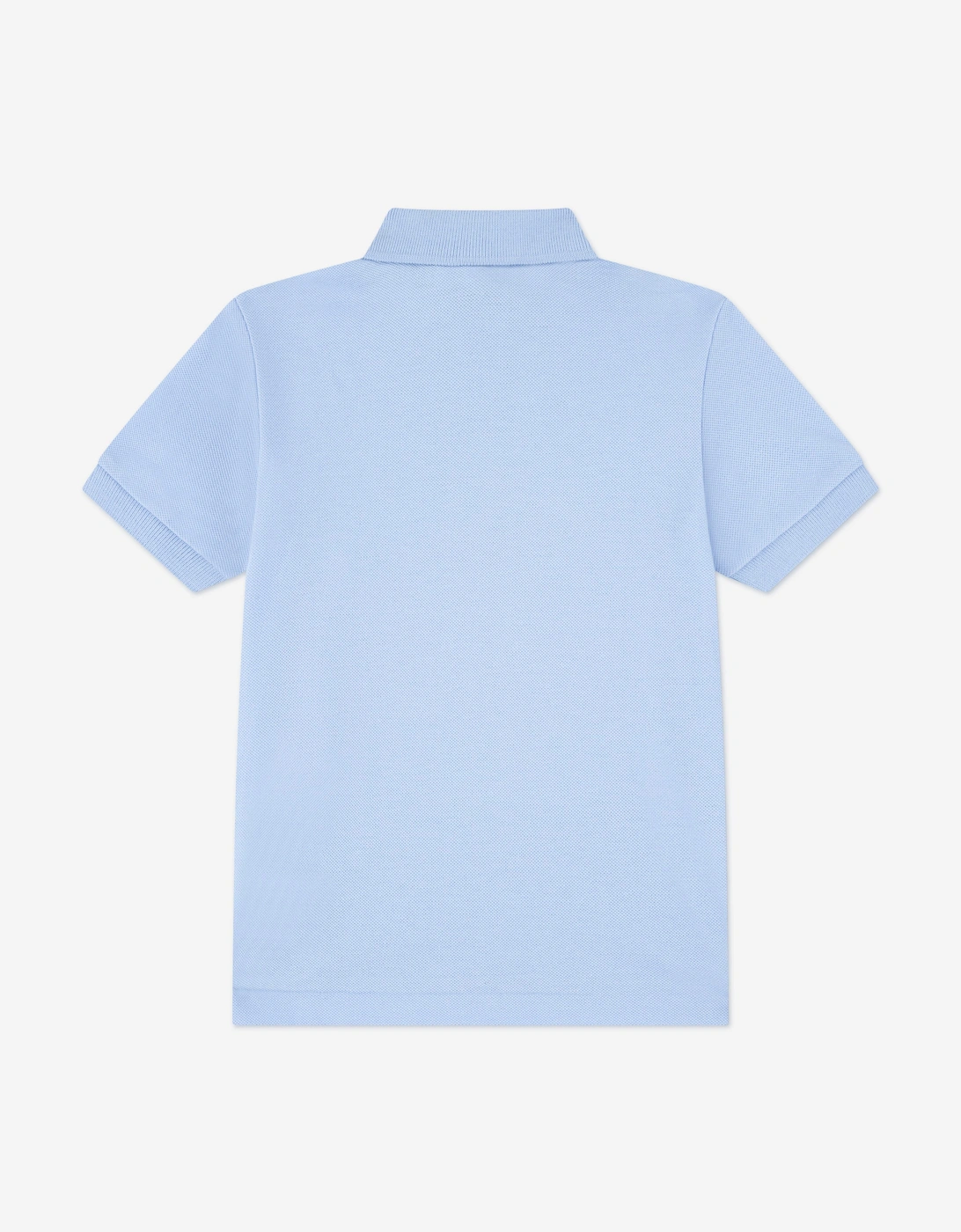 Boys Petit Pique Polo Shirt in Blue