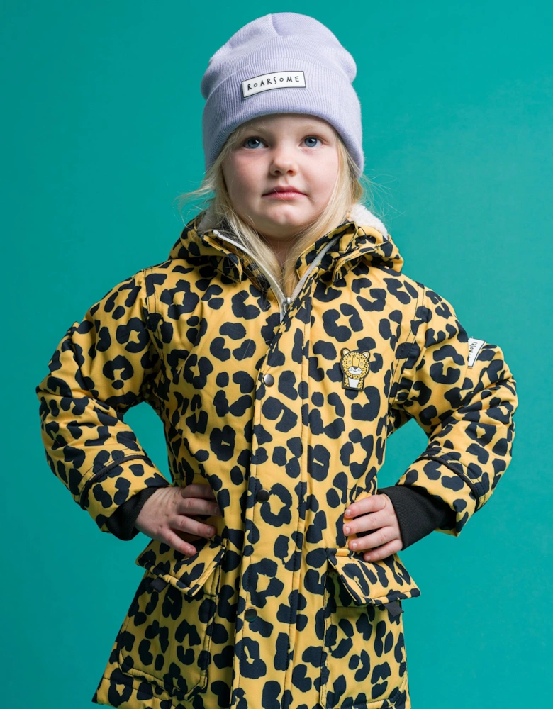 Kids Beanie Hat in Purple