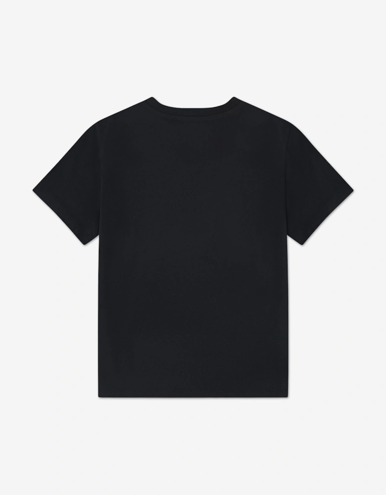 Boys Logo T-Shirt in Black