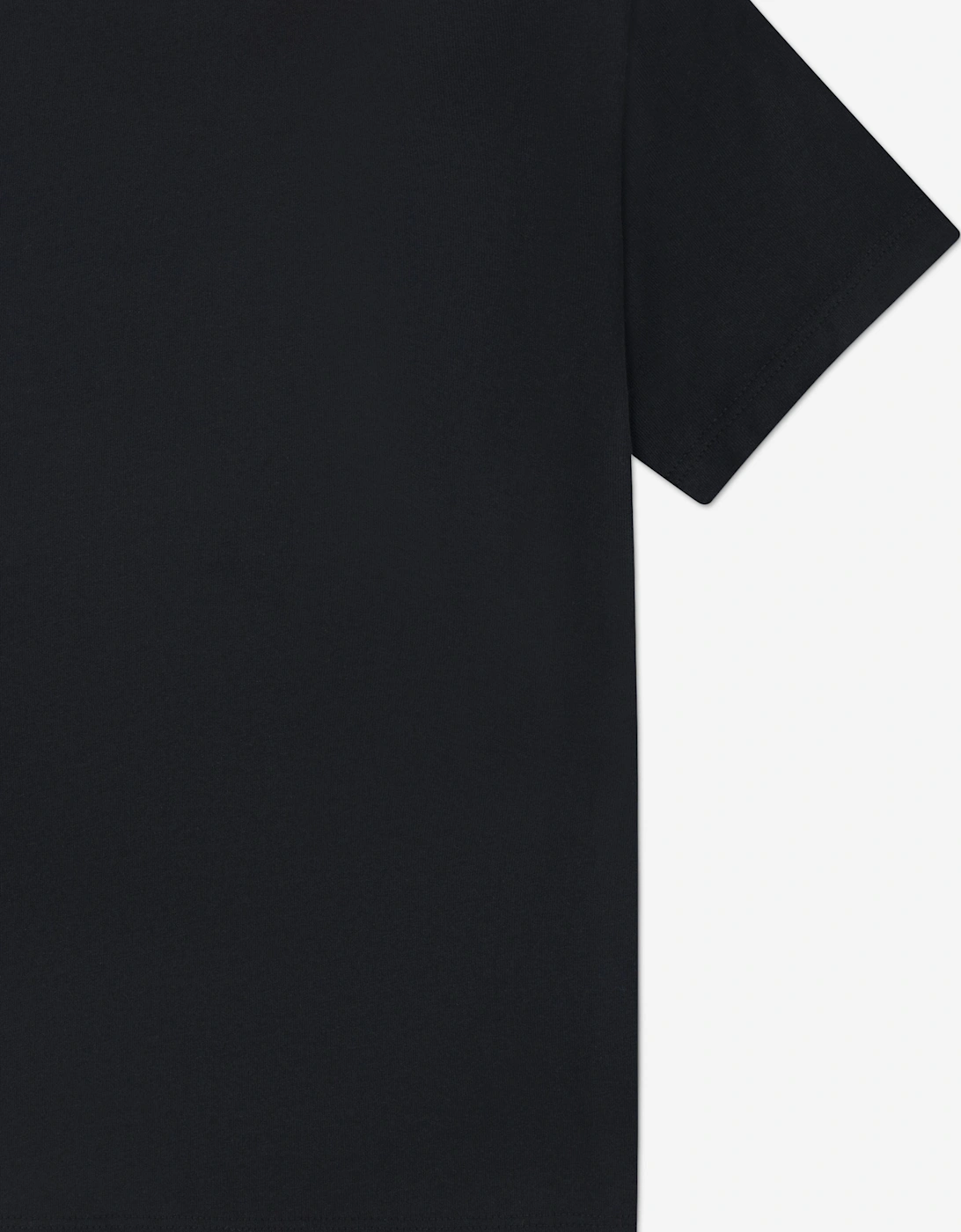 Boys Logo T-Shirt in Black