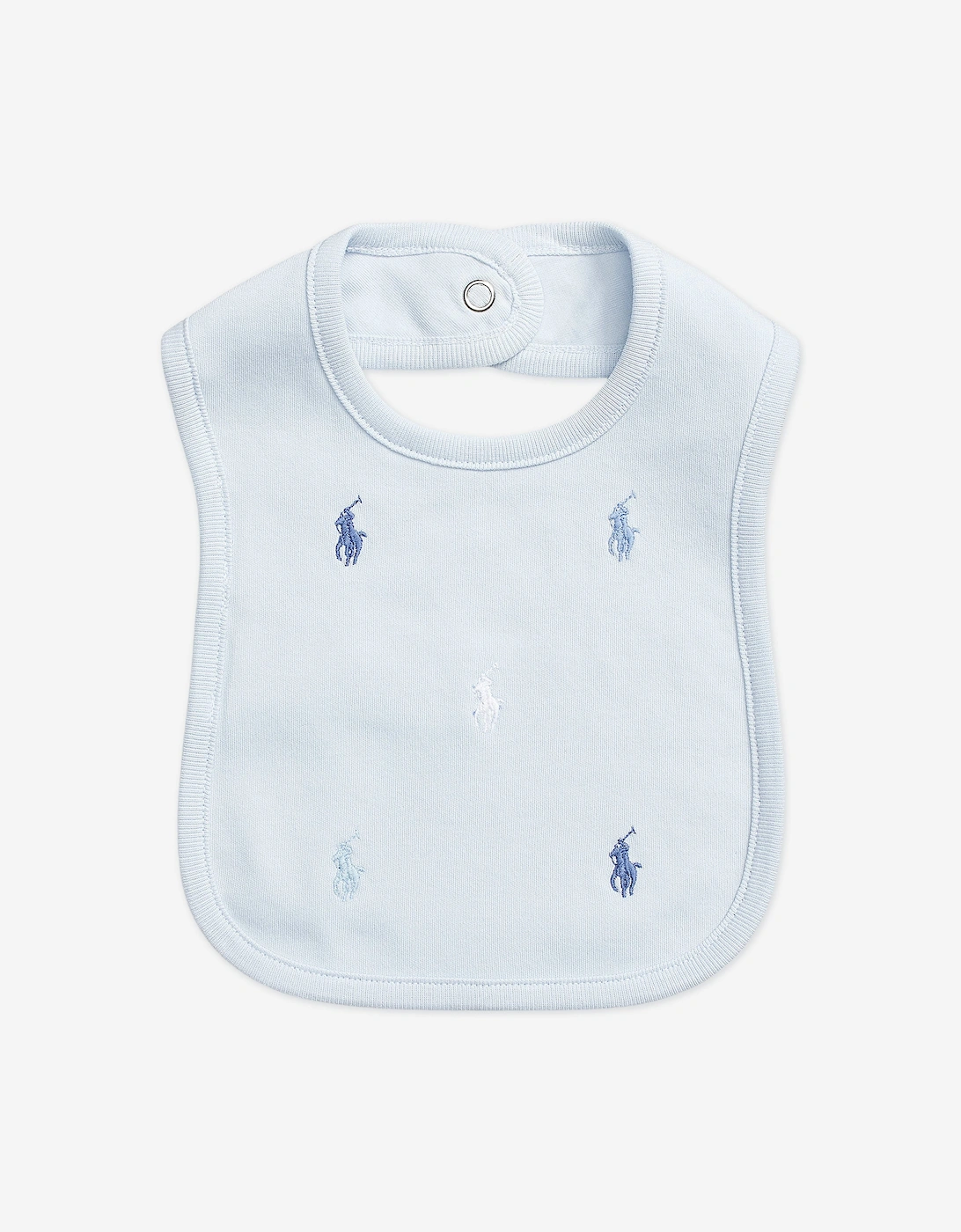 Baby Boys Logo Bib in Blue, 4 of 3