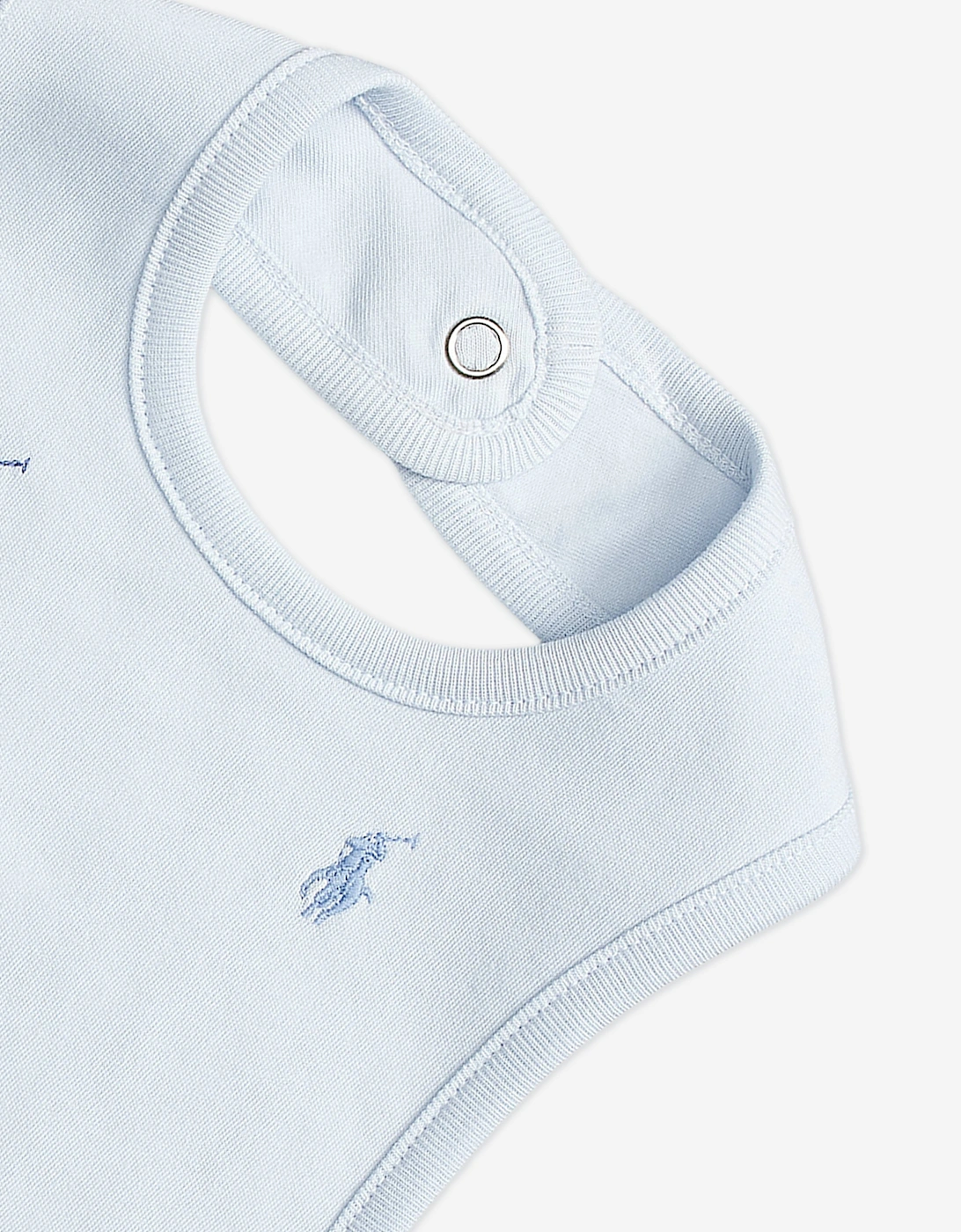 Baby Boys Logo Bib in Blue