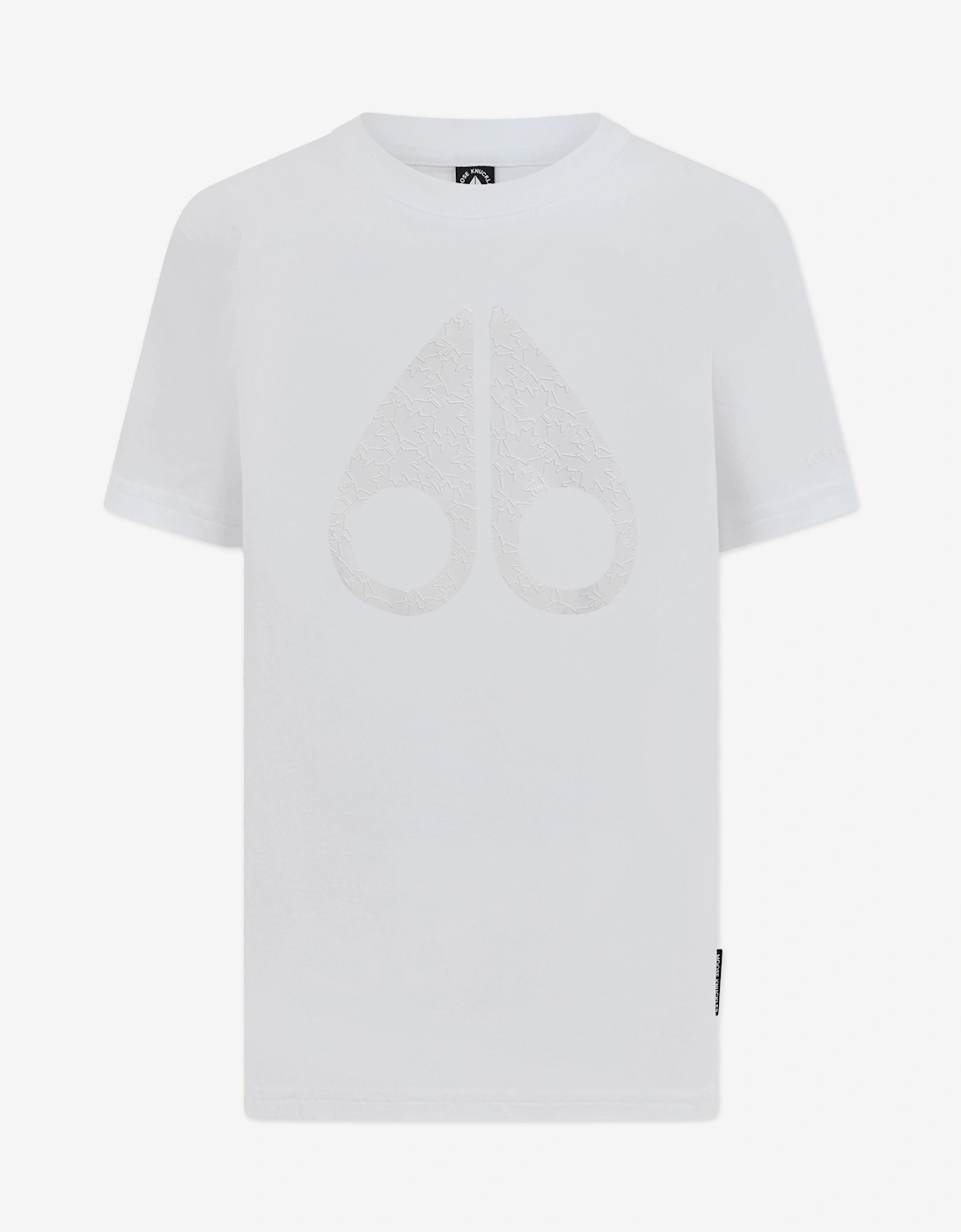 Kids Chamblee Leaf T-Shirt in White, 5 of 4