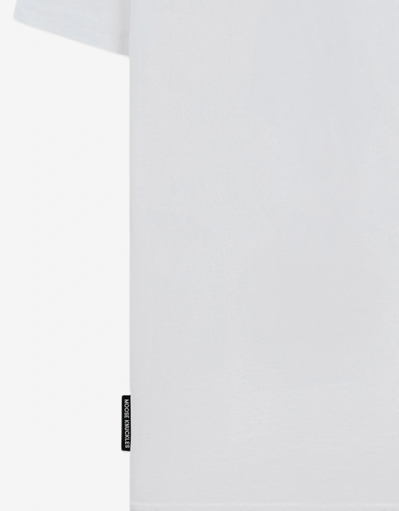 Kids Chamblee Leaf T-Shirt in White