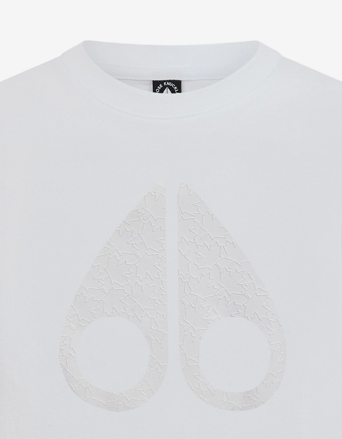 Kids Chamblee Leaf T-Shirt in White