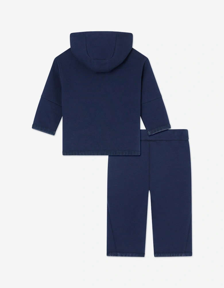 Baby Boys Logo Tracksuit in Navy